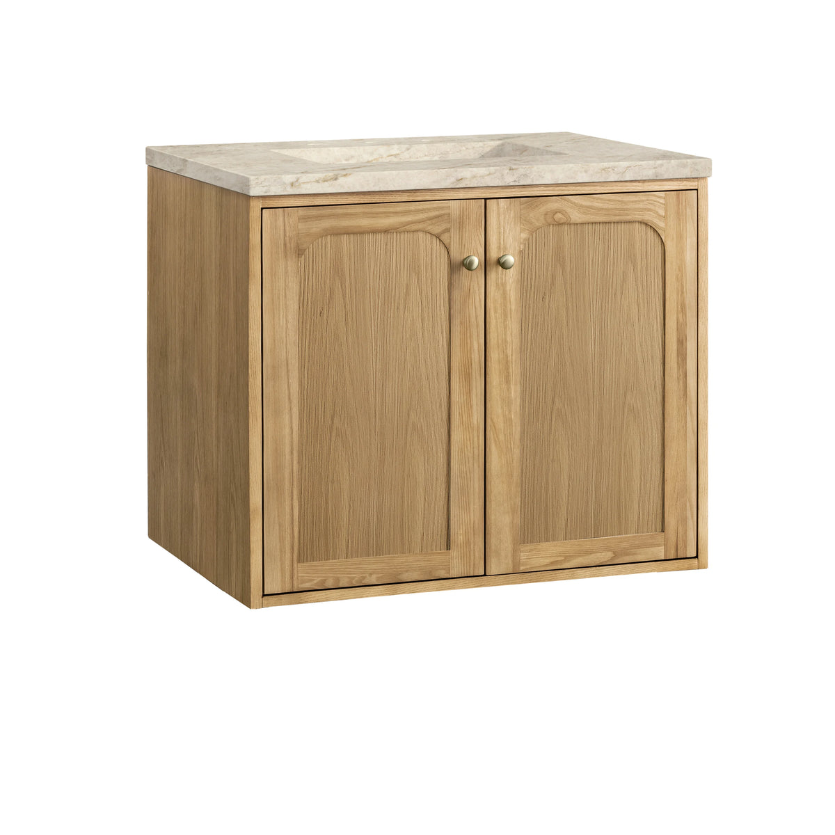 Laurent 30" Single Vanity, Light Natural Oak, w/ 3 CM Tajnar Eclos Top, view 23
