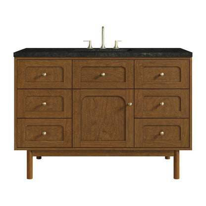 Laurent 48" Single Vanity, Honey Oak w/ 3 CM Phantome Eclos Top
