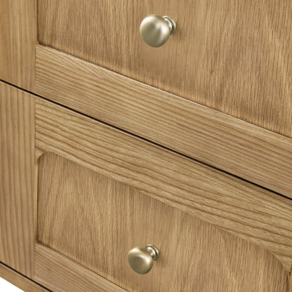 Renovate for Less Atlanta Laurent 48" Single Vanity, Light Natural Oak w/ 3 CM Cala Blue Top, view 20