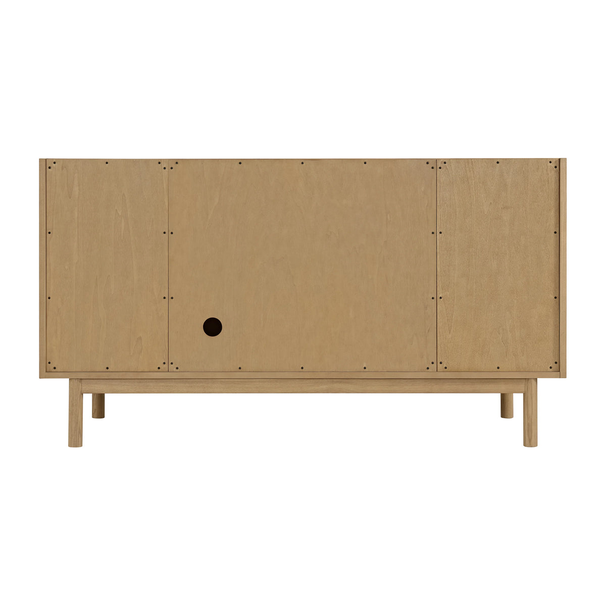 Laurent 60" Single Vanity, Light Natural Oak, w/ 3 CM Eternal Jasmine Pearl Quartz Top, view 15