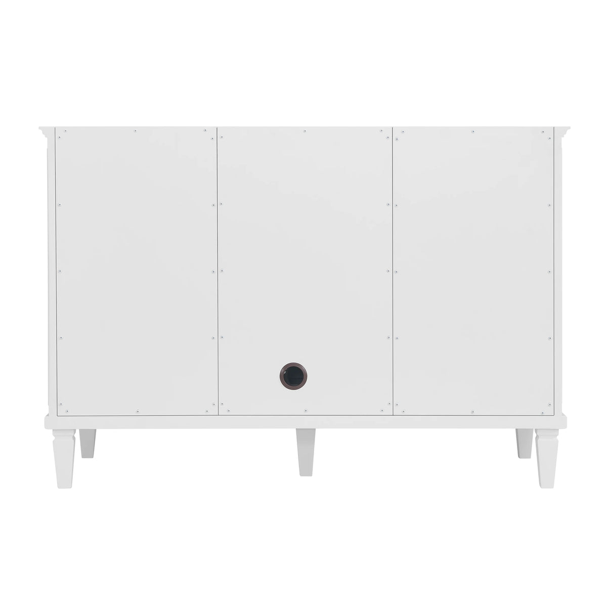 Lorelai 48" Single Vanity, Bright White w/ 3 CM Charcoal Soapstone Silestone Top, view 10