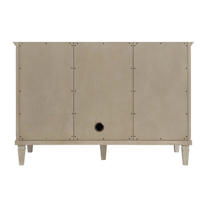 Lorelai 48" Single Vanity, Whitewashed Oak w/ 3 CM Parisien Bleu Silestone Top, view 9