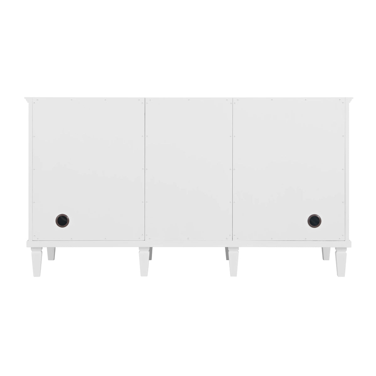Lorelai 60" Double Vanity, Bright White w/ 3 CM Parisien Bleu Silestone Top w/FreePower Wireless Charger, view 13