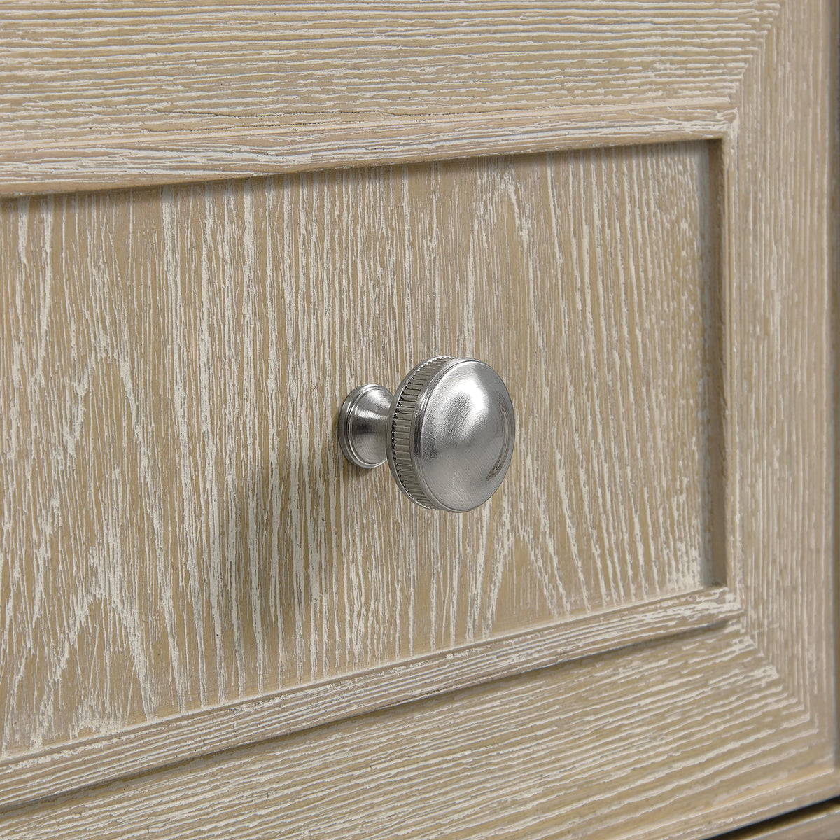 Lorelai 60" Double Vanity, Whitewashed Oak w/ 3 CM Victorian Silver Silestone Top w/FreePower Wireless Charger, view 14