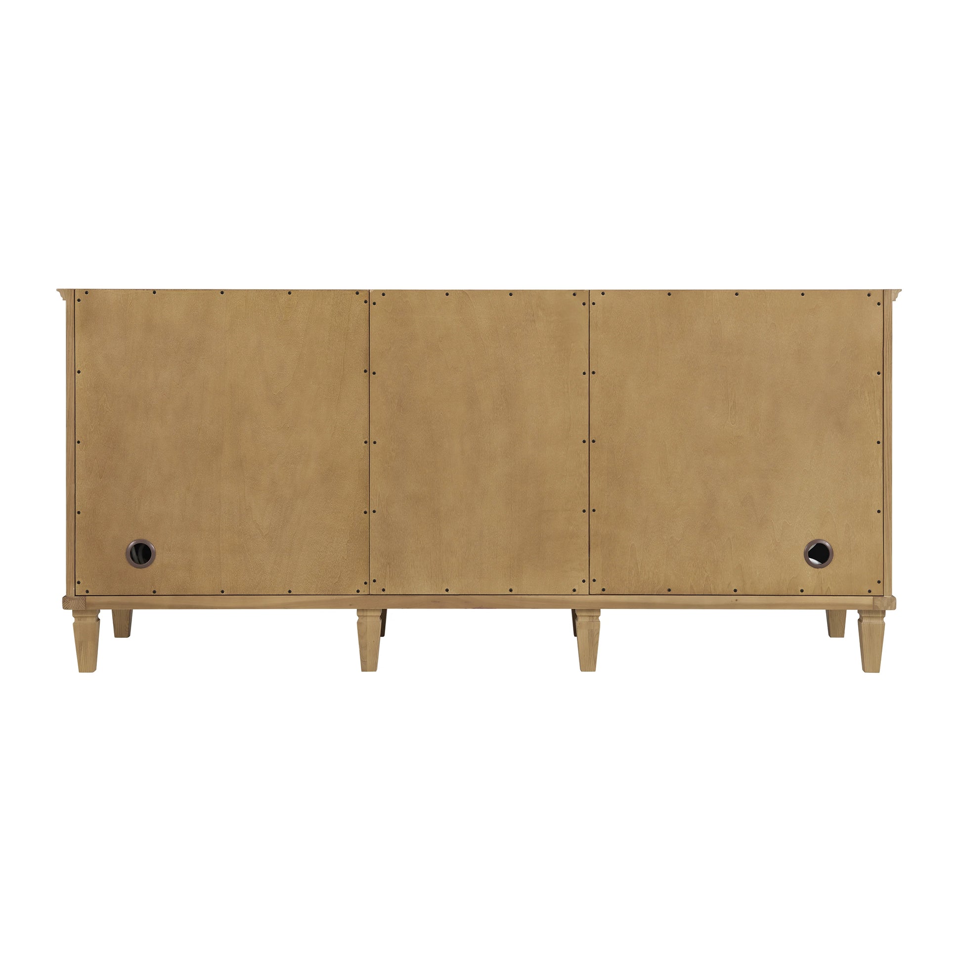 Renovate for Less Atlanta Lorelai 72" Double Vanity, Light Natural Oak w/ 3 CM Eternal Marfil Silestone Top, view 9