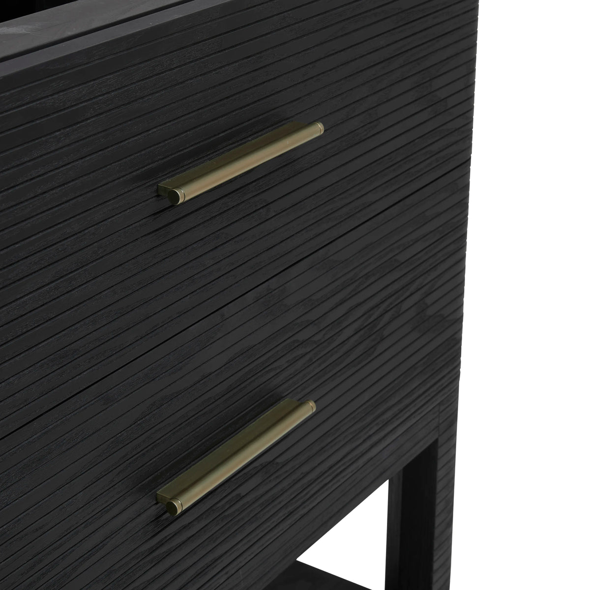 Lucian 36" Single Vanity, Carbon Oak w/ 3 CM Victorian Silver Silestone Top, view 11