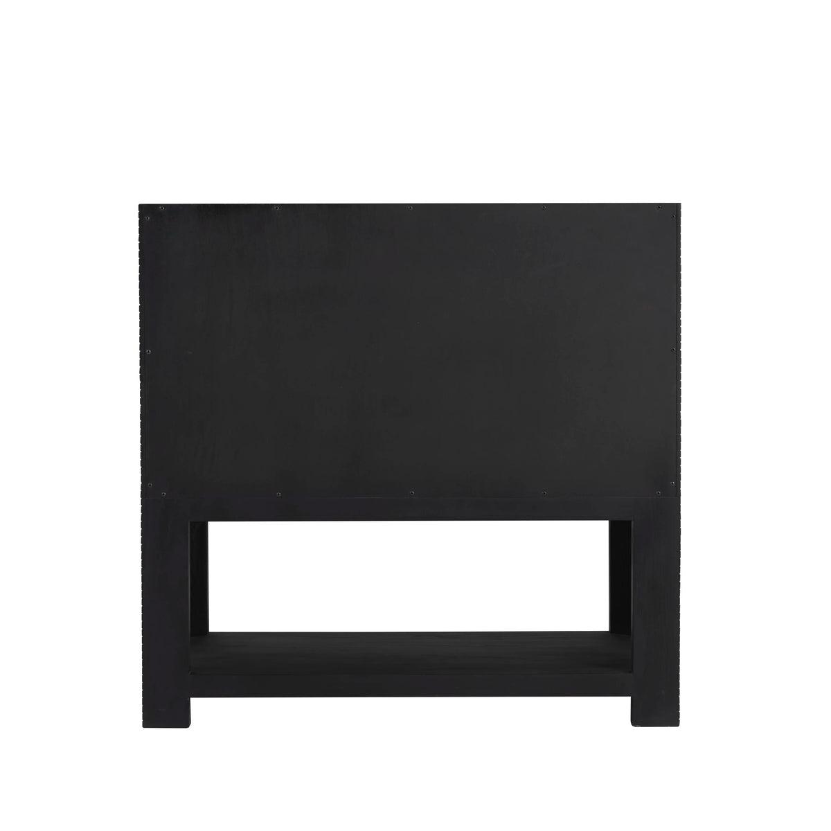 Lucian 36" Single Vanity, Carbon Oak w/ 3 CM Victorian Silver Silestone Top, view 9