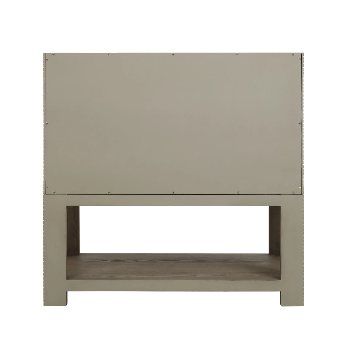 Lucian 36" Single Vanity, Pebble Oak w/ 3 CM Victorian Silver Silestone Top, view 7