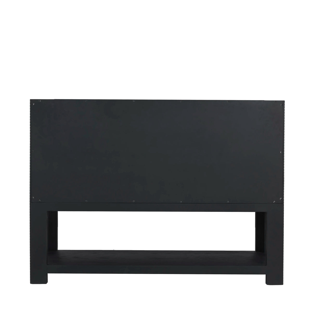 Lucian 48" Single Vanity, Carbon Oak w/ 3 CM Victorian Silver Silestone Top, view 9