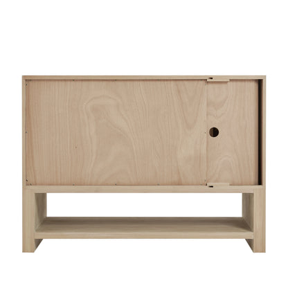 Marigot 48" Single Vanity, Sunwashed Oak w/ 3 CM Lime Delight Silestone Top, view 10