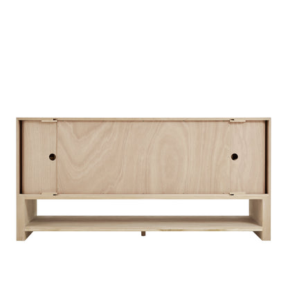 Renovate for Less Atlanta Marigot 72" Double Vanity, Sunwashed Oak w/ 3 CM Eternal Marfil Silestone Top, view 10