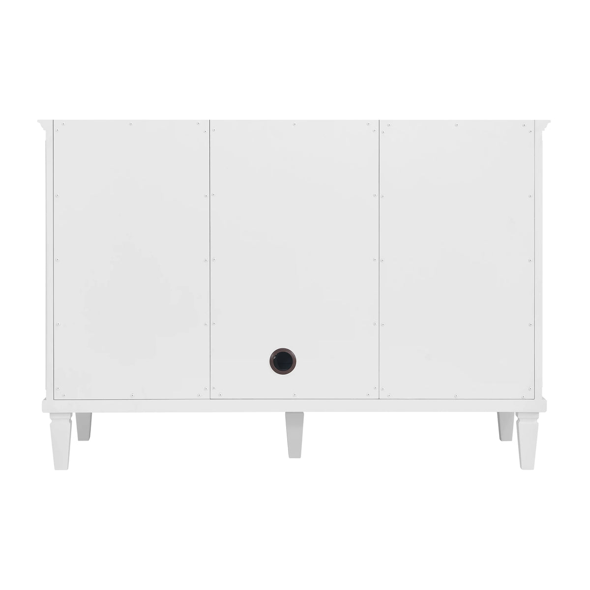 Myrrin 48" Single Vanity, Bright White, w/ 3 CM Siberian Silestone Top, view 9