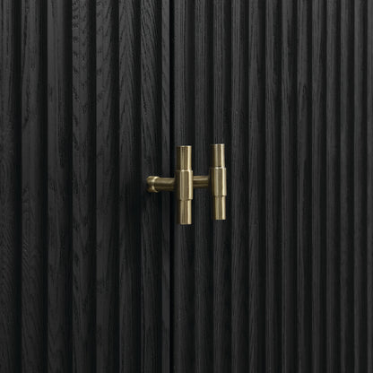 Myrrin 48" Single Vanity, Carbon Oak, w/ 3 CM Tajnar Eclos Top, view 11