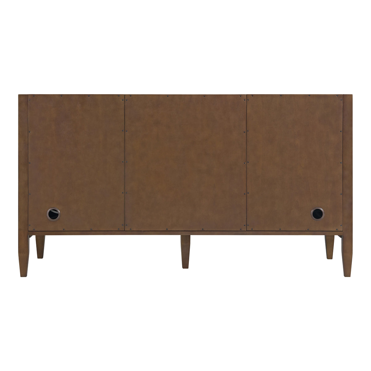Myrrin 60" Double Vanity, Mid Century Walnut, w/ 3 CM Tajnar Eclos Top w/FreePower Wireless Charger, view 11