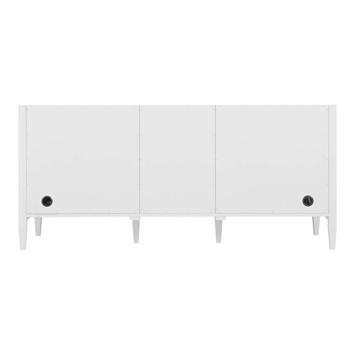 Myrrin 72" Double Vanity, Bright White w/ 3 CM Charcoal Soapstone Silestone Top, view 9