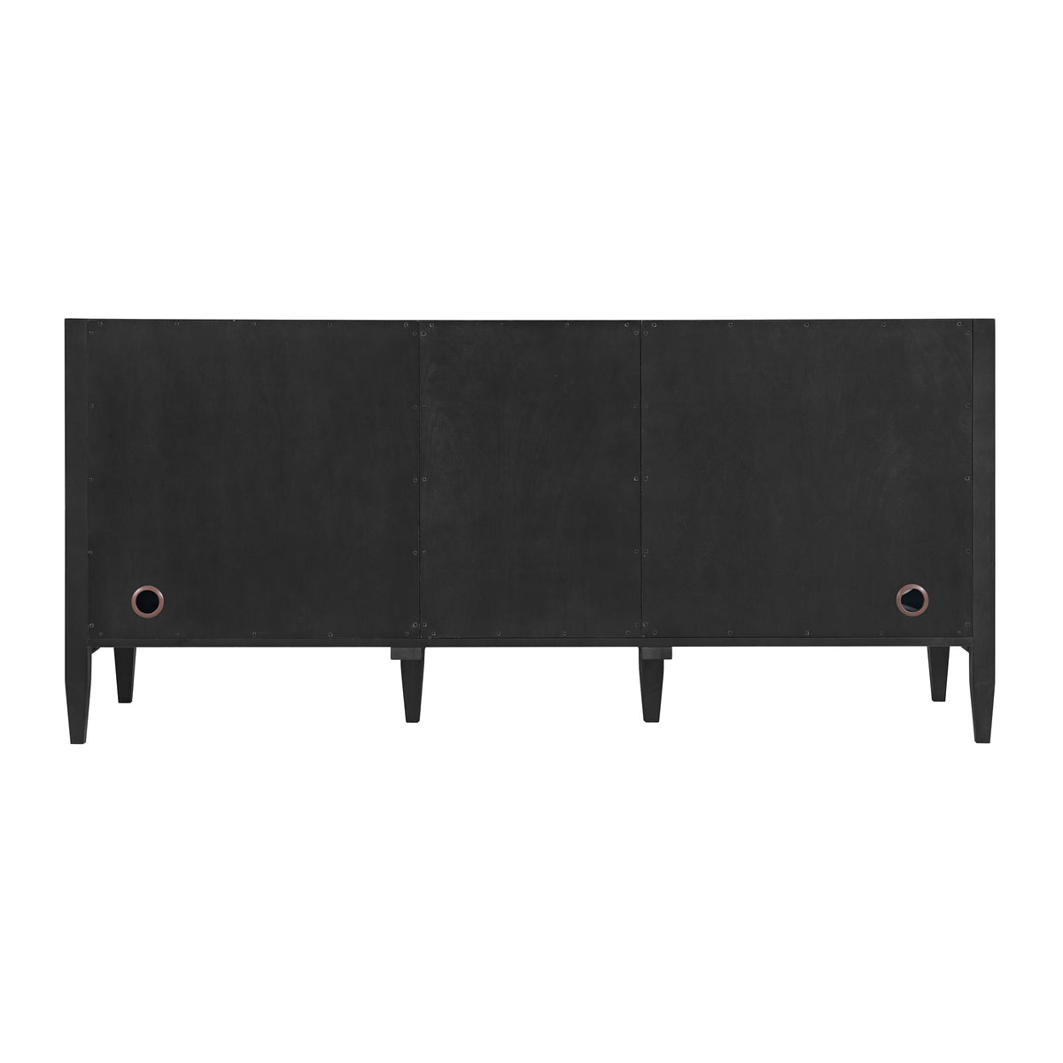 Myrrin 72" Vanity, Carbon Oak, w/ 3 CM Siberian Silestone Top, view 9