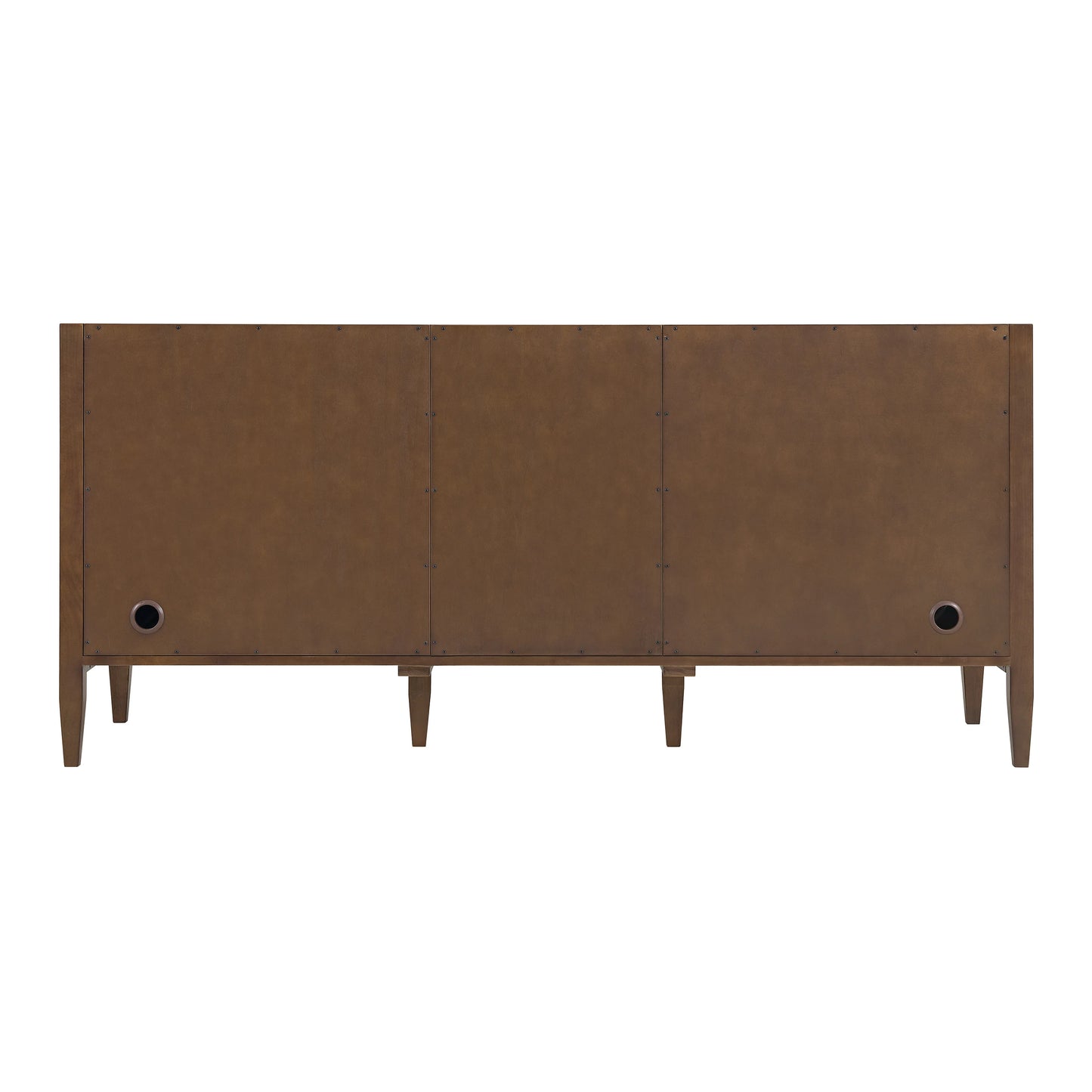 Renovate for Less Atlanta Myrrin 72" Double Vanity, Mid Century Walnut w/ 3 CM Eternal Marfil Silestone Top, view 9