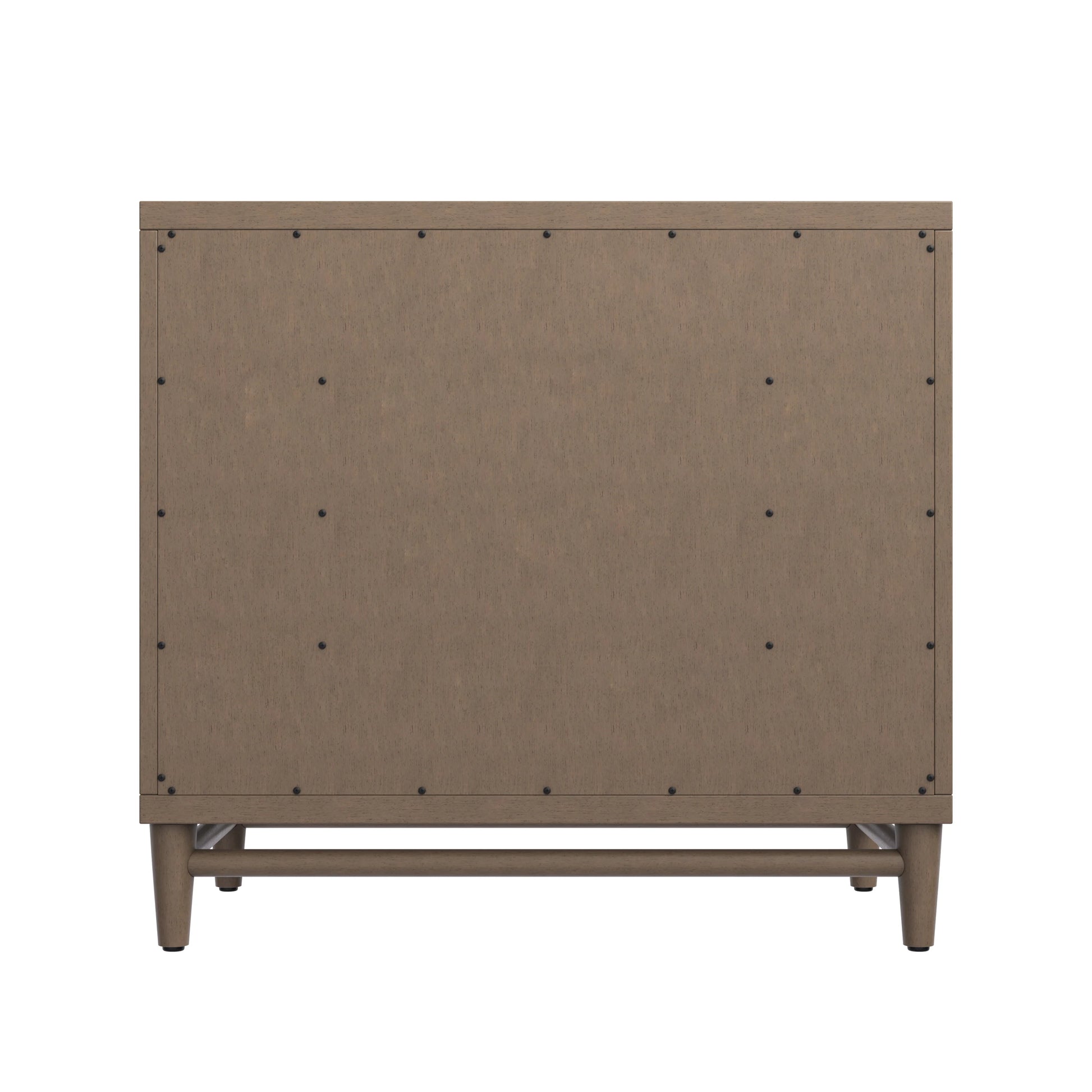 Portland 36" Single Vanity Whitewashed Walnut w/ 3 CM Carrara Marble Top, view 11