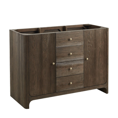 Renovate for Less Atlanta Gracyn 48" Single Vanity, Sable