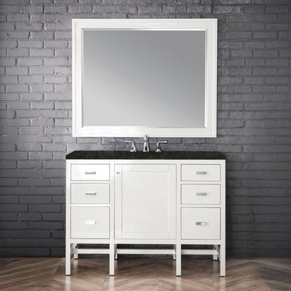 Renovate for Less Atlanta Addison 48" Single Vanity, Glossy White, w/ 3 CM Phantome Eclos Top