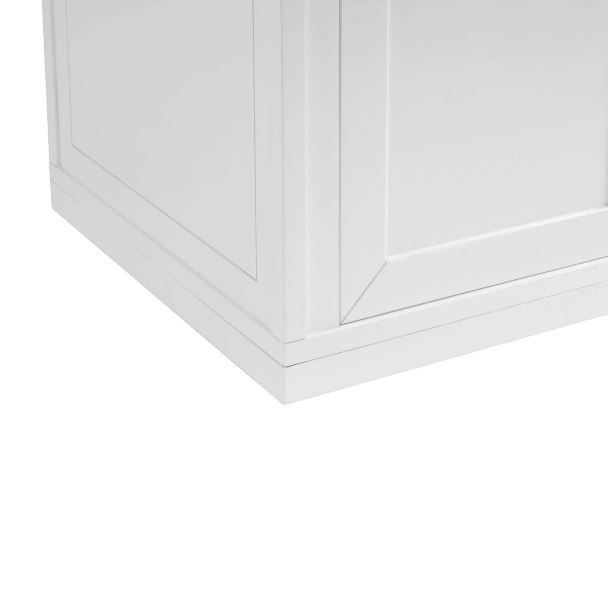 Chicago 30" Single Vanity, Glossy White, w/ 3 CM Siberian Silestone Top