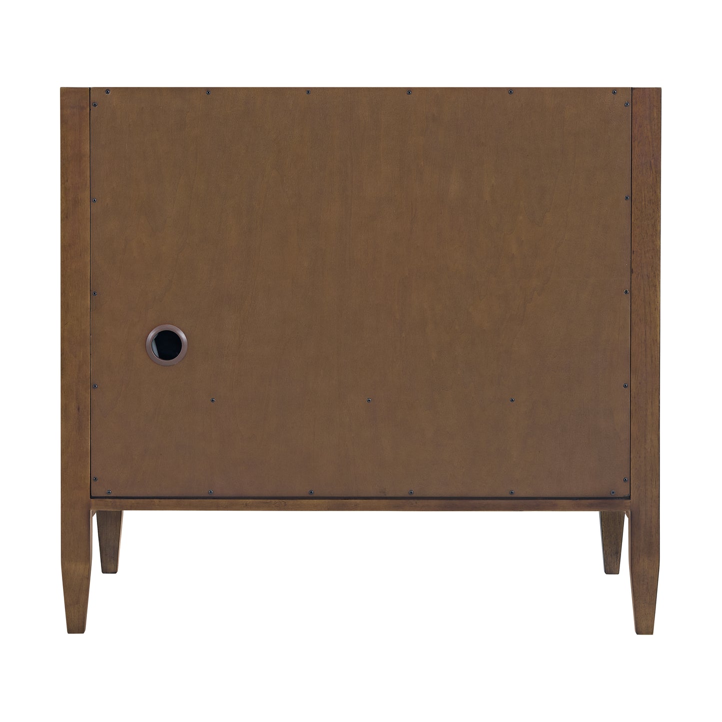 Renovate for Less Atlanta Myrrin 36" Vanity, Mid Century Walnut w/ 3 CM White Zeus Silestone Top