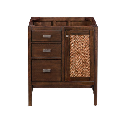 Renovate for Less Atlanta Addison 30" Single Vanity Cabinet, Mid-Century Acacia