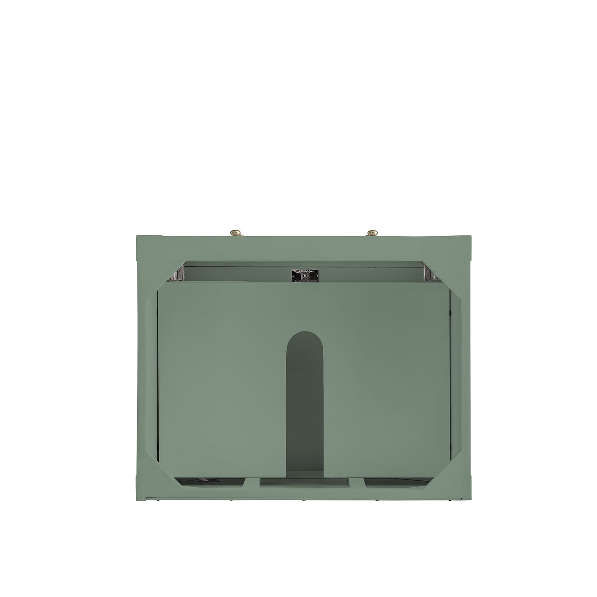Renovate for Less Atlanta Breckenridge 30" Single Vanity, Smokey Celadon, w/ 3 CM Tajnar Eclos Top