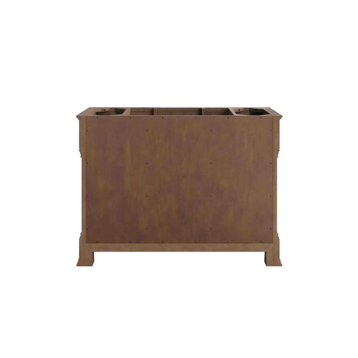 Brookfield 48" Single Vanity, Pecan w/3 CM Eternal Jasmine Pearl Silestone Top w/ FreePower Wireless Charger