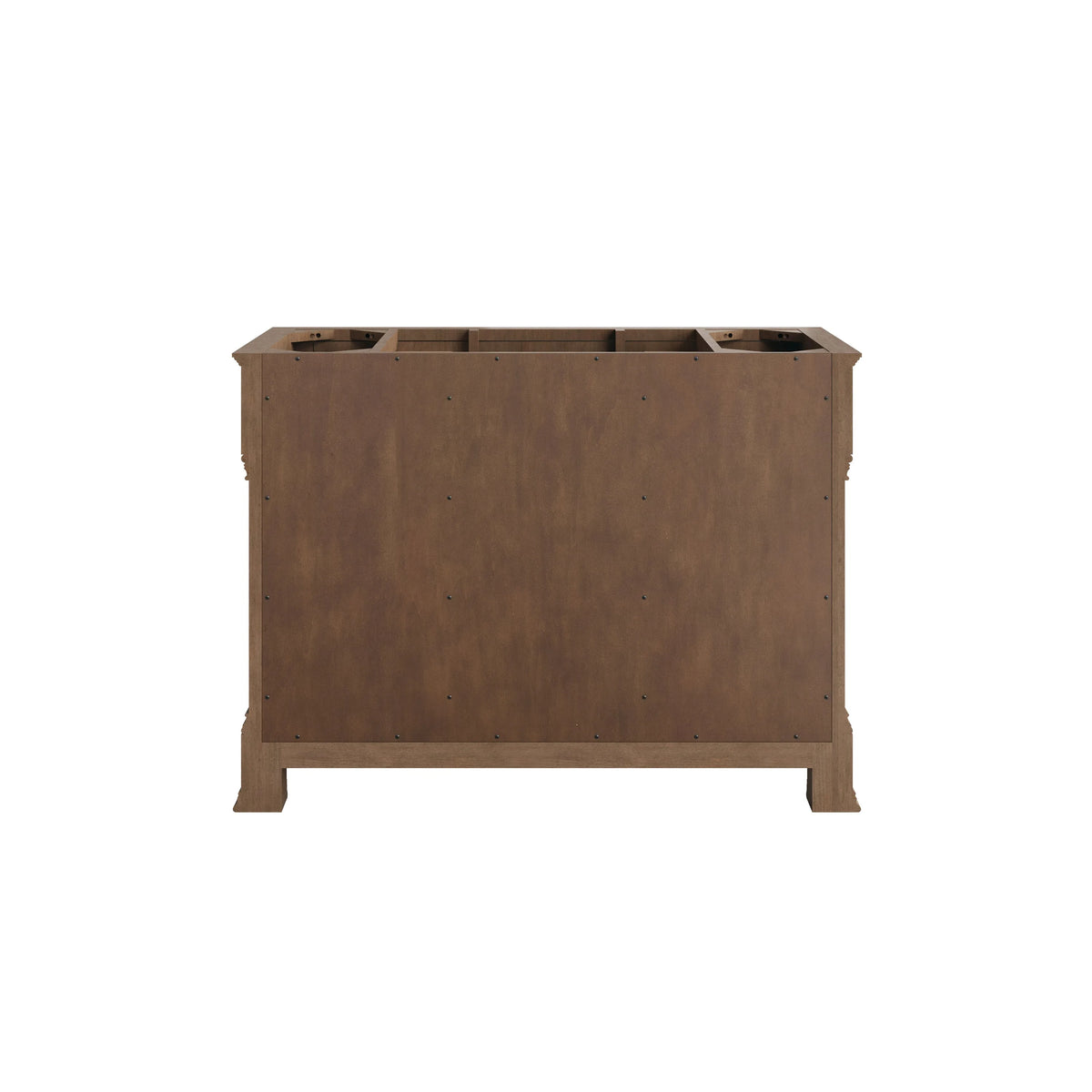 Brookfield 48" Single Vanity, Pecan, w/ 3 CM Siberian Silestone Top w/FreePower Wireless Charger