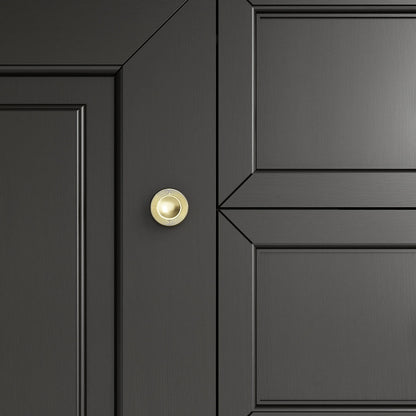 Brookfield 48" Single Vanity, Black Onyx w/ 3 CM Eternal Jasmine Pearl Silestone Top w/ FreePower Wireless Charger