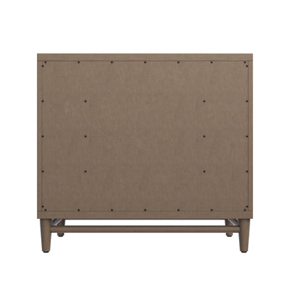 Renovate for Less Atlanta Portland 36" Single Vanity Cabinet, Whitewashed Walnut