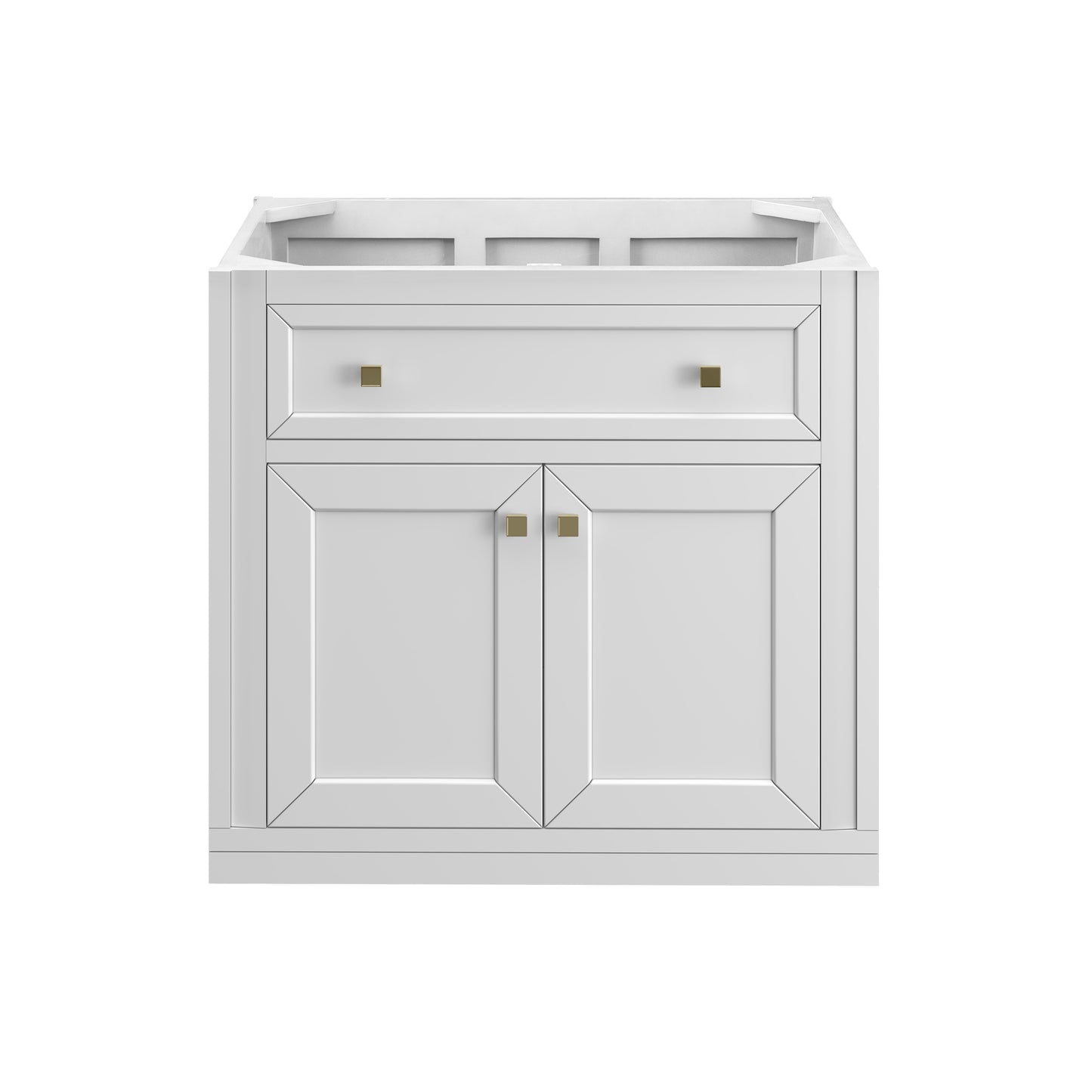 Renovate for Less Atlanta Chicago 30" Single Vanity, Glossy White