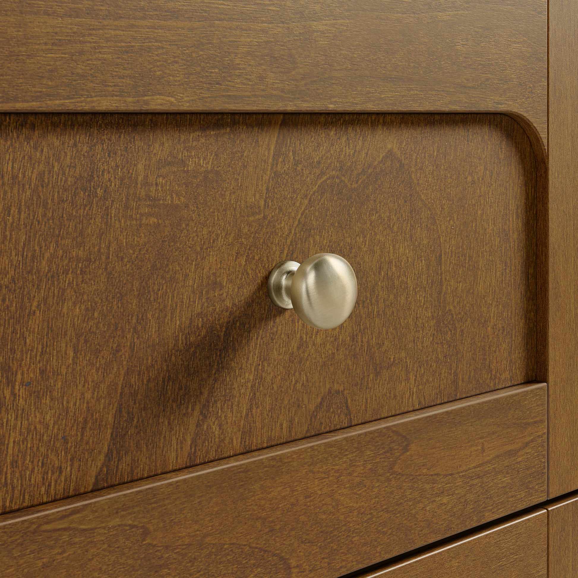 Renovate for Less Atlanta Laurent 36" Single Vanity, Honey Oak w/ 3 CM Lime Delight Silestone Top
