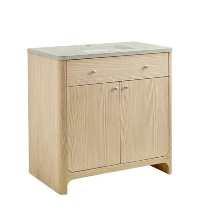 Renovate for Less Atlanta Gracyn 36" Single Vanity, Coastal Driftwood