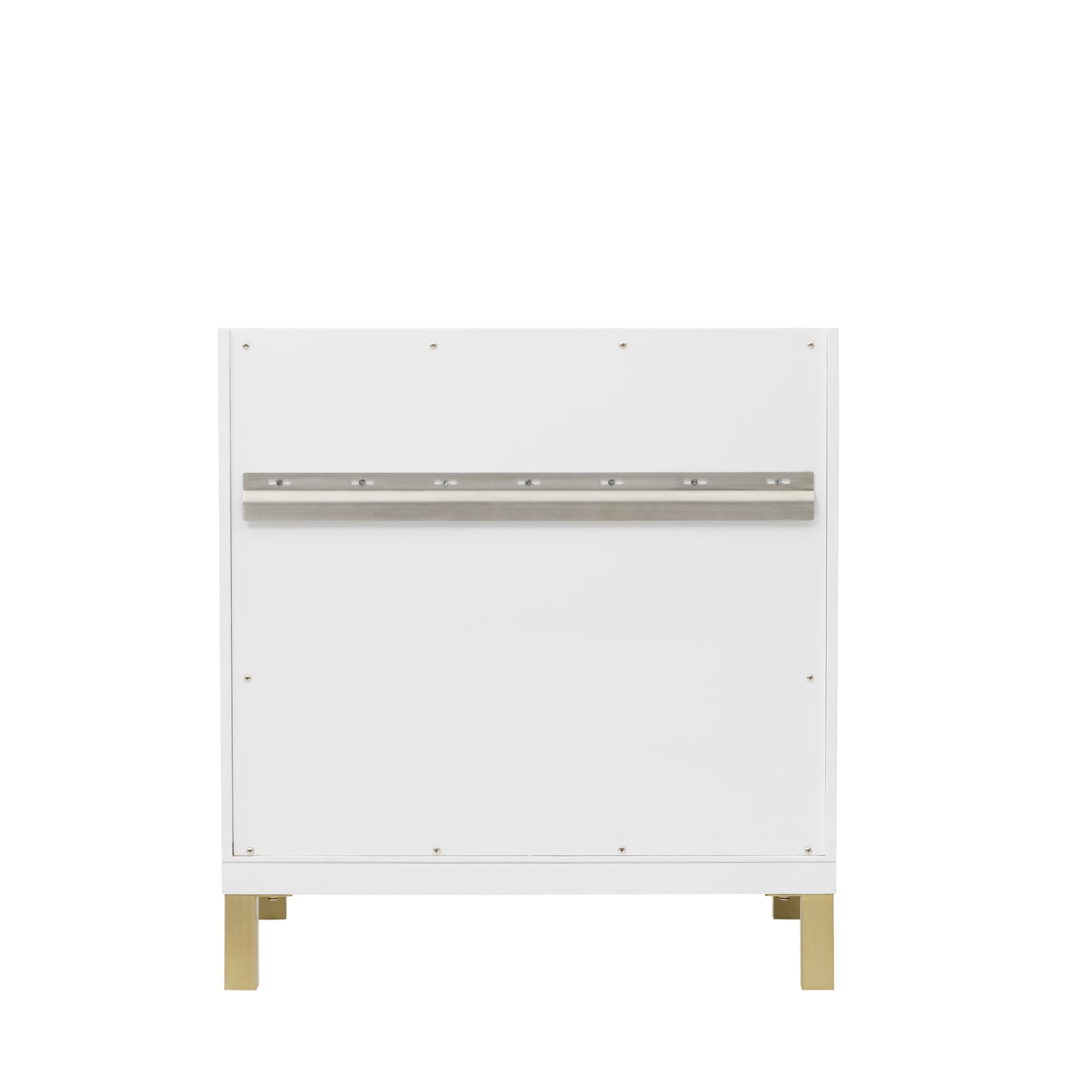 Renovate for Less Atlanta Chicago 30" Single Vanity, Glossy White