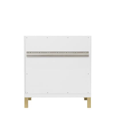 Renovate for Less Atlanta Chicago 30" Single Vanity, Glossy White