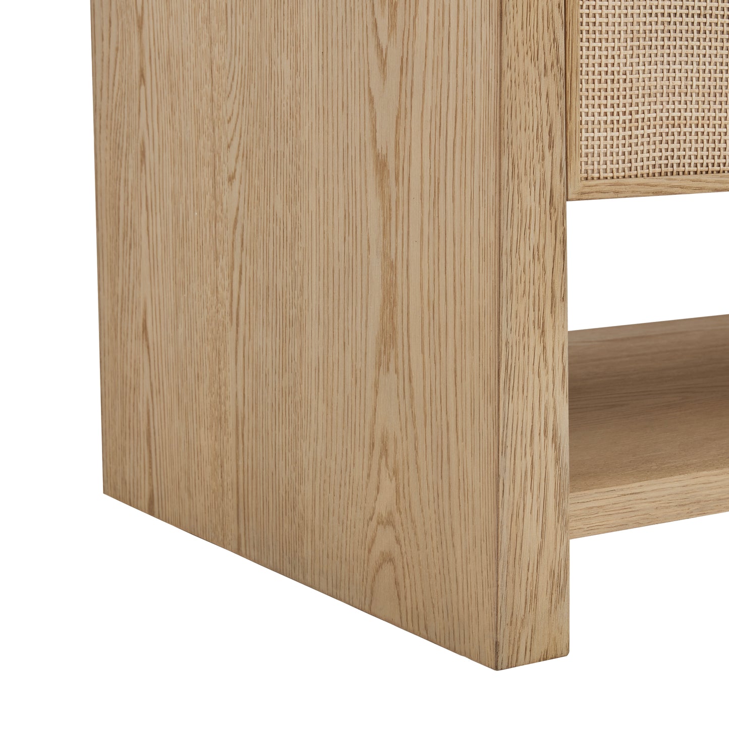 Renovate for Less Atlanta Solene 72" Double Vanity, Seaside Oak, w/ 3 CM Parisien Bleu Quartz Top