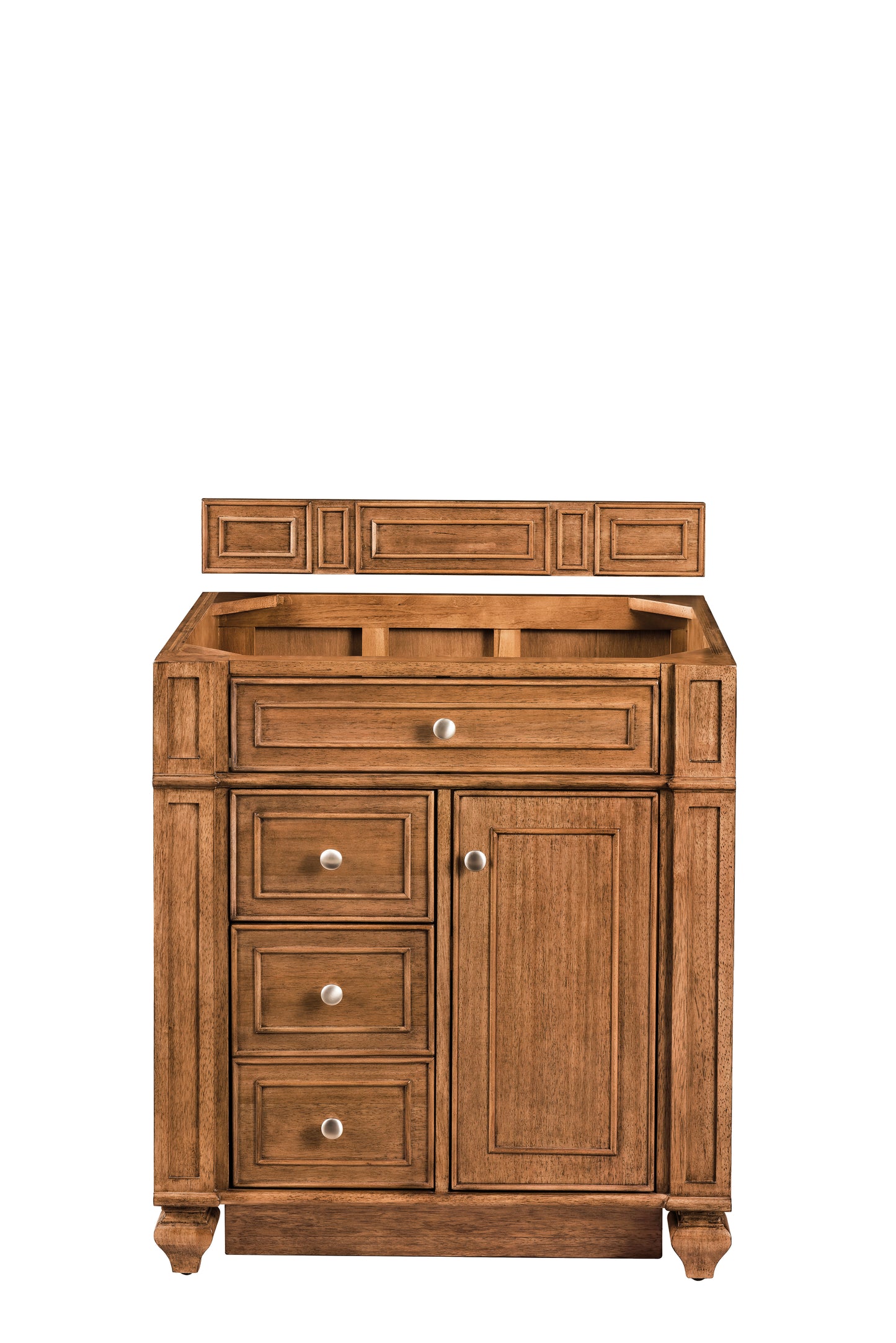 Renovate for Less Atlanta Bristol 30" Single Vanity Cabinet, Saddle Brown