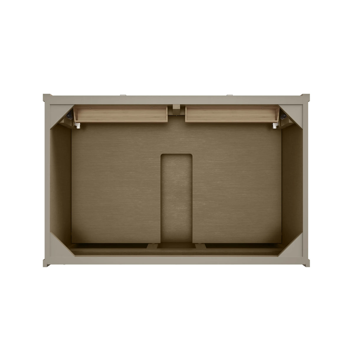 Chicago 36" Single Vanity, Walnut Whisper, w/ 3 CM Ethereal Noctis Silestone® Top