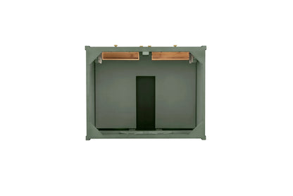Chicago 30" Single Vanity, Smokey Celadon, w/ 3 CM Eternal Jasmine Pearl Silestone® Top