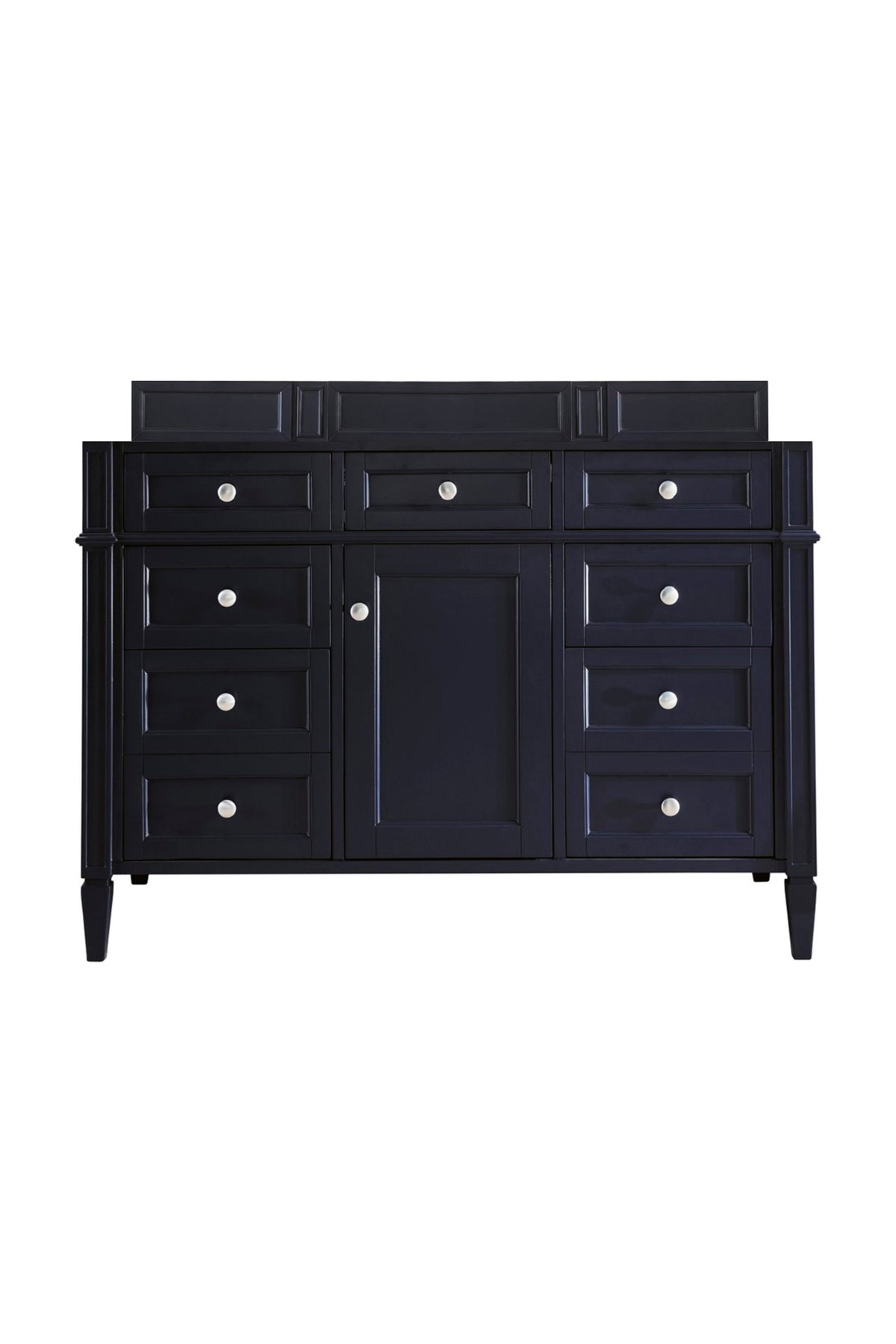 Brittany 48" Single Vanity, Victory Bleu w/ 3 CM Victorian Silver Silestone Top