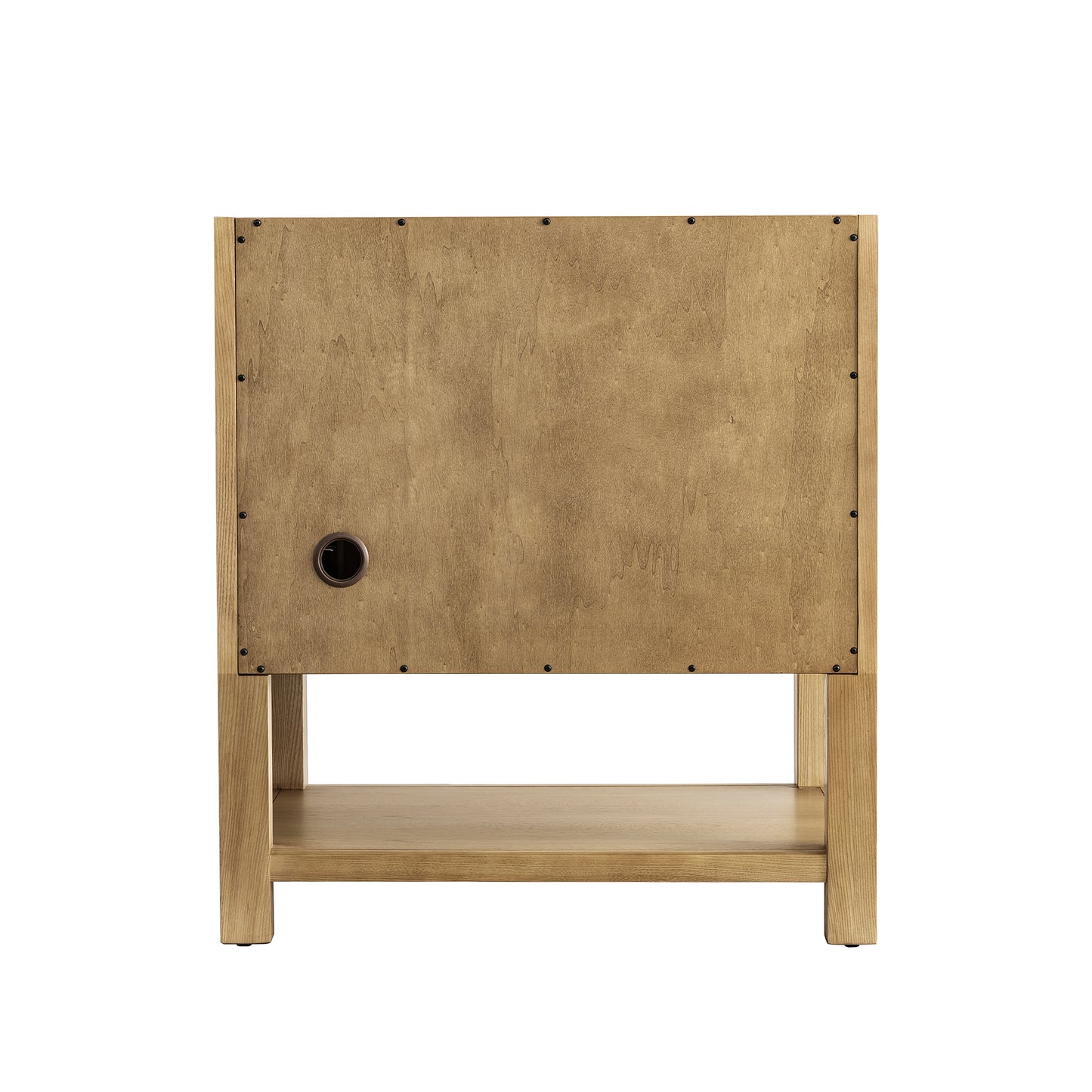 Renovate for Less Atlanta Breckenridge 30" Single Vanity, Light Natural Oak w/ 3 CM Lime Delight Top