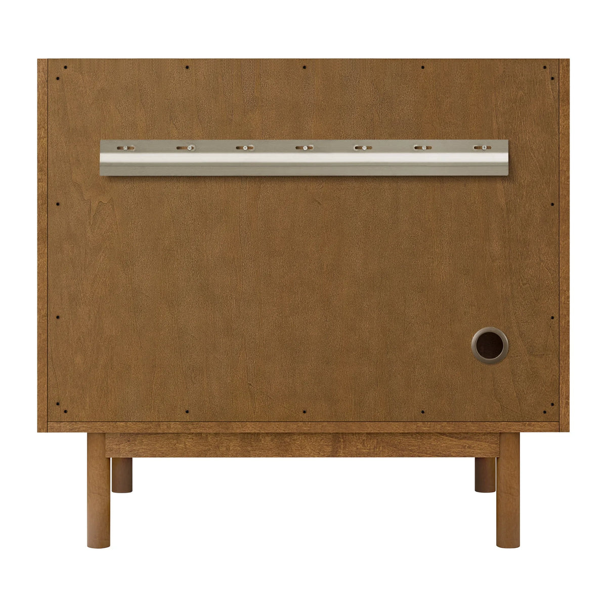 Laurent 36" Single Vanity, Honey Oak w/ Single Hole 3 CM White Zeus Silestone Top and Matching Backsplash