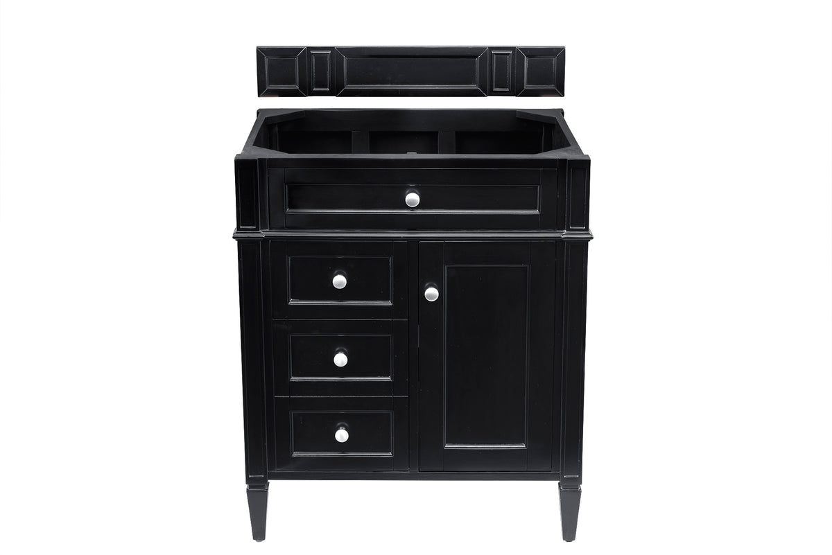 Renovate for Less Atlanta Brittany 30" Single Vanity Cabinet, Black Onyx
