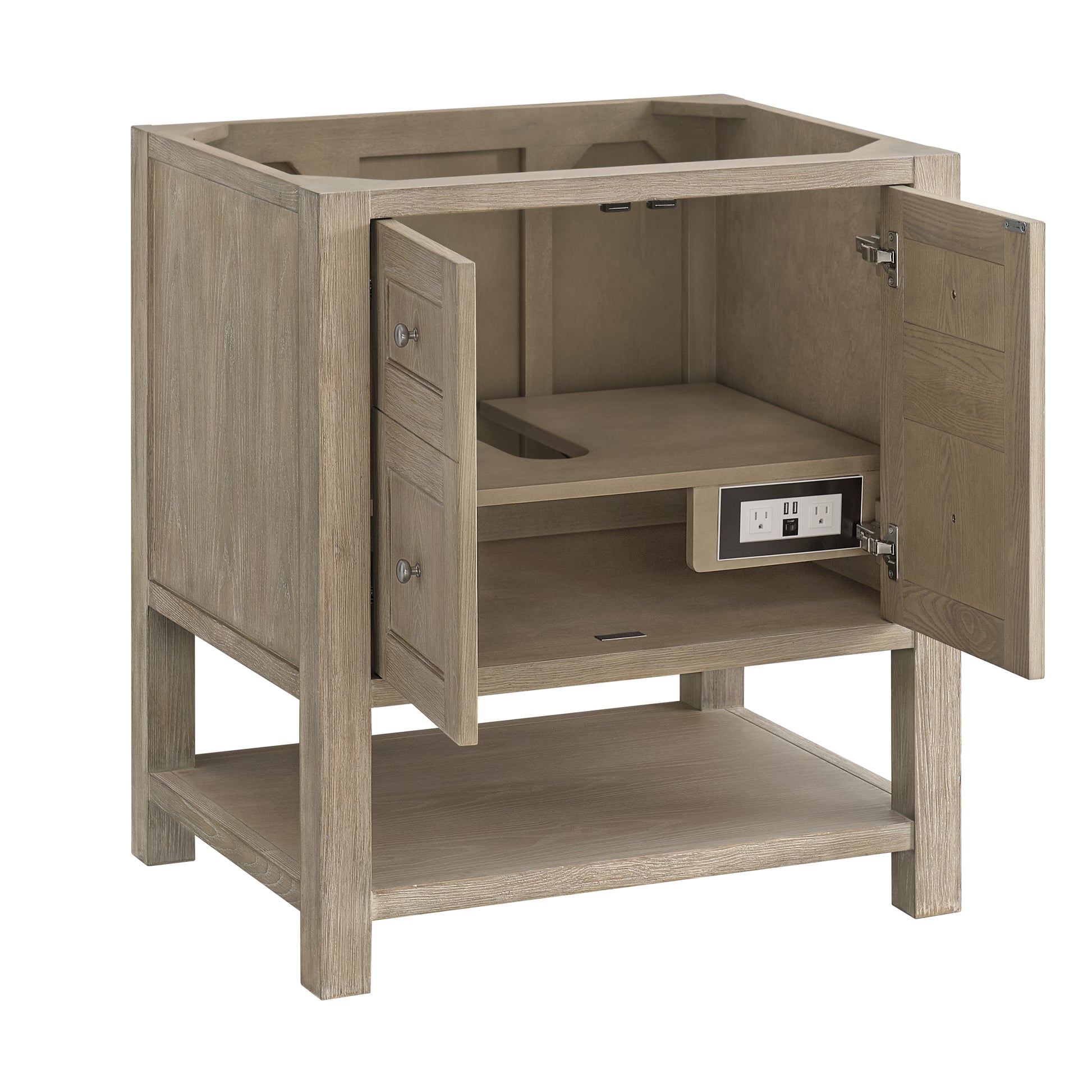 Renovate for Less Atlanta Breckenridge 30" Single Vanity, Whitewashed Oak
