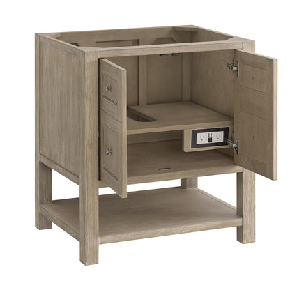 Renovate for Less Atlanta Breckenridge 30" Single Vanity, Whitewashed Oak