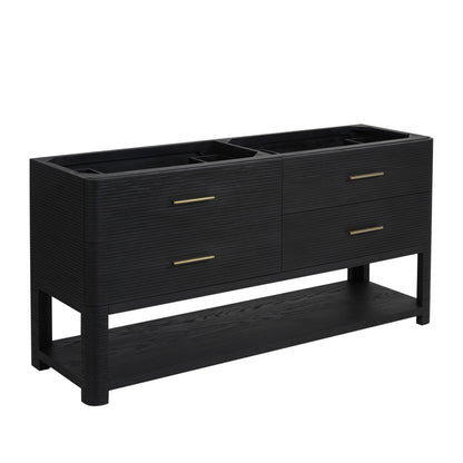 Renovate for Less Atlanta Lucian 72" Double Vanity, Carbon Oak