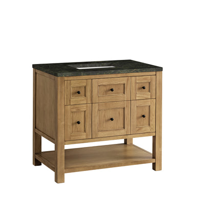 Renovate for Less Atlanta Breckenridge 36" Single Vanity, Light Natural Oak, w/ 3 CM Phantome Eclos Top