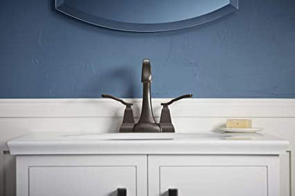 Kohler Ridgeport 4"Centerset Faucet In Black